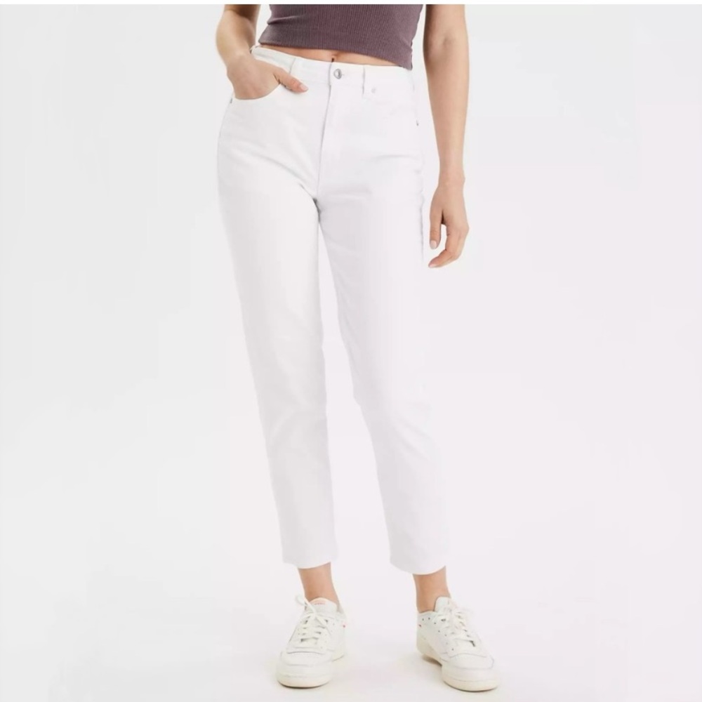 AE Stretch Mom Jeans